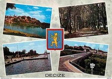 58 - Décize - Multivues - Piscine - Blasons - CPM - Voir Scans Recto-Verso