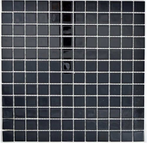 Pâte verre noir miroir - verre,