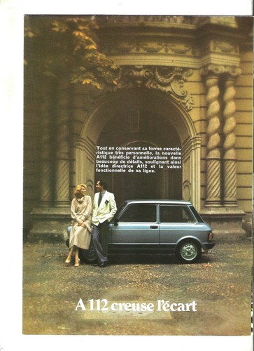 Autobianchi 112 elegant - autobianchi,