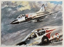 Patrouille de Mirage III C de la 2e EC par Paul Lengellé