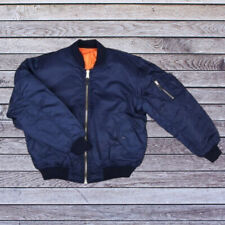 Blouson Pilote Bombers MA1 (bleu)