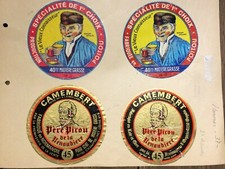 LOT, 9 ÉTIQUETTES ANCIENNES