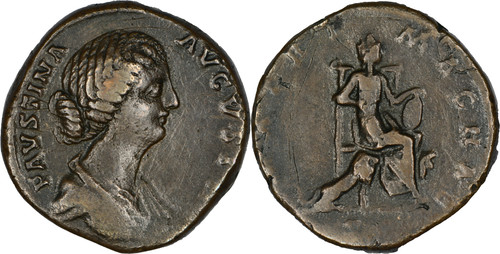 Rome sesterce faustine - rome,