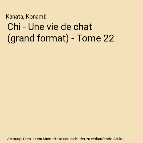 Chi une vie chat - vie, [grand
