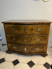 Commode Galbée Alsacienne En Marqueterie Fin Xviii Eme  Transition Louis XV