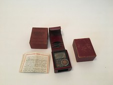 Cellule Posemètre RÉALT Photo Système Poirette - Étui + Boîtier + Notice 1950's 