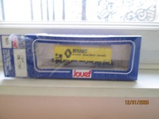 wagon marchandises publicitaire Renault jouef  en boîte d'origine 6271 bon état