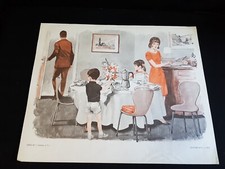 Affiche scolaire ancienne - , mdi