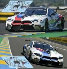 Stickers BMW M8 GTE Le Mans 2019 81 82 1:32 1:24 1:43 1:18 slot decals