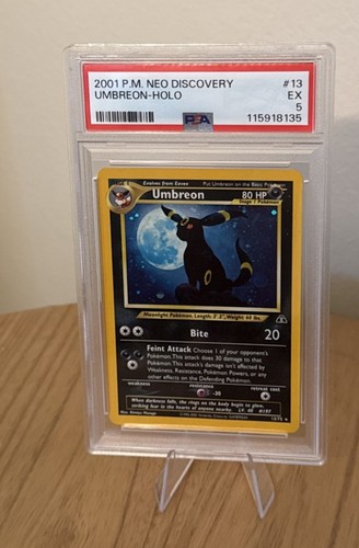 Pokemon psa 2001 umbreon - pokemon,
