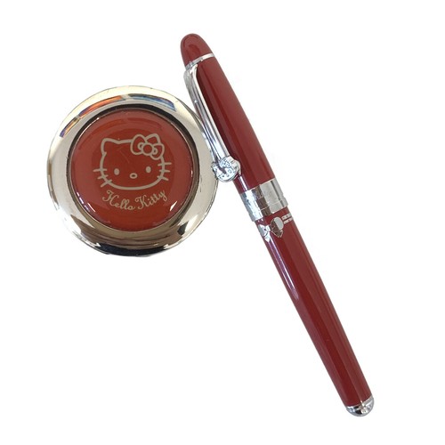 Parure stylo plume accroche - stylo, et