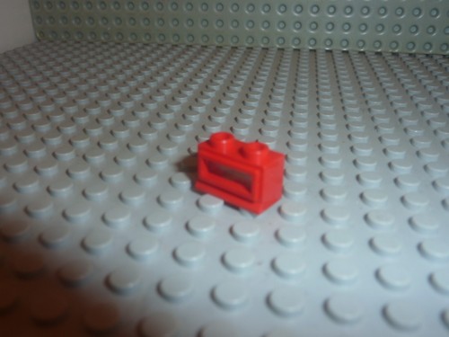 Fenetre rouge lego vintage red - fenetre,