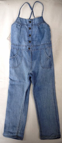 Denim fashion overalls girl - fashion,