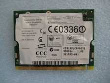 carte wifi HP WLAN Module 802.11bg 381583-001 NX6110 NC6120 NX8220 NC8230 NW8240