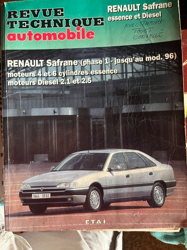 Revue technique renault - technique,
