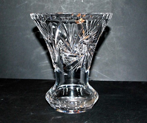 Vase évasé cristal - évasé, en