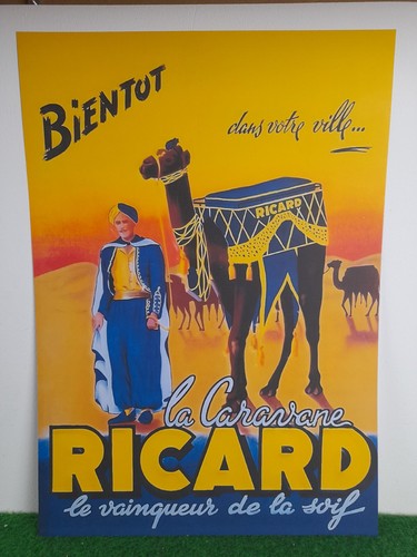 Ricard caravane affiche - -,
