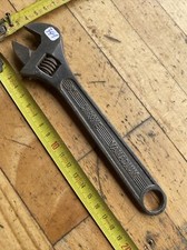 (n° 341 OLD TOOL  OUTIL ANCIEN DE METIER,  clé à molette Élite vanadium￼