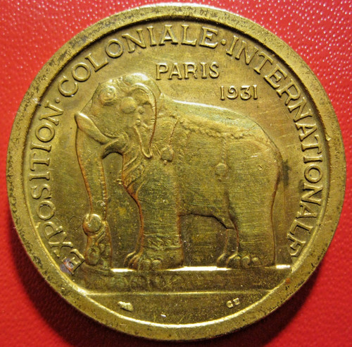France médaille laiton 1931 - france.,