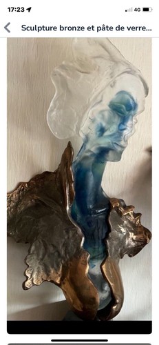 Sculpture bronze pate - sculpture, et