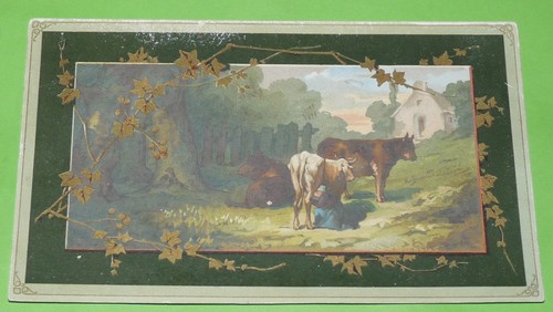 Chromo 1900 1920 campagne - a, la