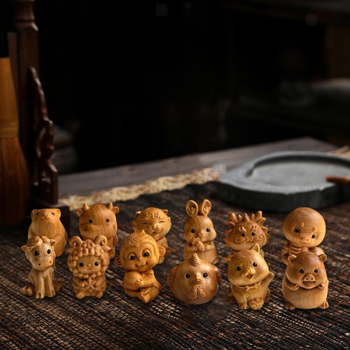12x sculptures animaux - 12x, d'animaux