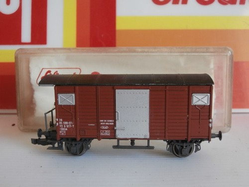 Sbb cff wagon couvert - de, fin