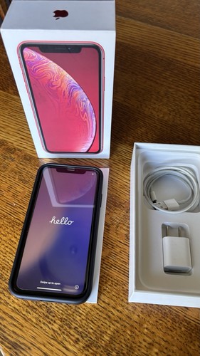 Apple iphone 64gb red t - iphone, xr
