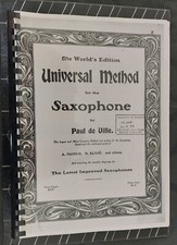 SAXOPHONE UNIVERSAL METHOD