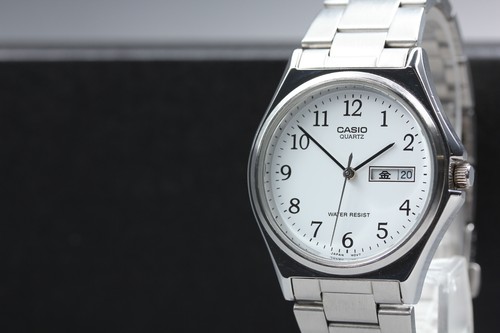 Montre homme casio blanche - casio,