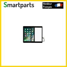 Vitre Tactile pour iPad 5 2017 9.7 Noir Pré Assemblée sans outils (A1822, A1823)