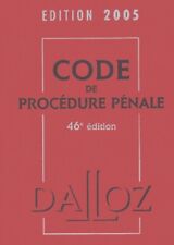 Code de la procédure pénale
