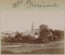 View of Saint-Maixent-l'École (Deux-Sèvres). 1899.