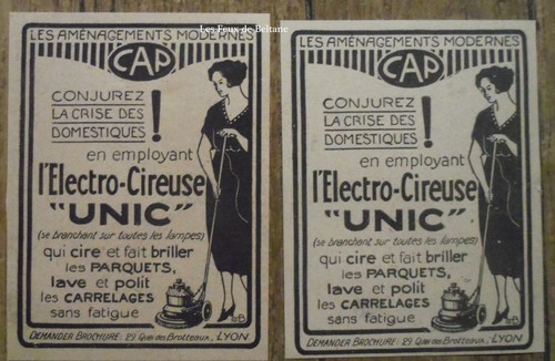 Publicité electro cireuse - publicité,
