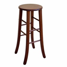 Tabouret En Bois Massif Noyer