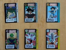 ?? Carte Dragon Ball Carddass Hondan Prism Set Part 7 Full 6/6 1991 BE