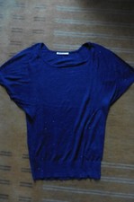 Pull léger manches courtes