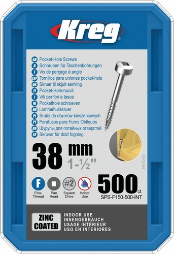 Vis poche zinc kreg 38mm - kreg, /