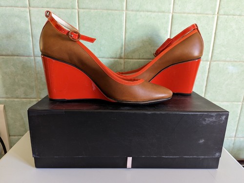 Compensées repetto cuir et - compensées, en