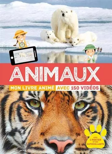Animaux mon livre animé avec - livre,