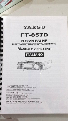 Manuel italien instructions - italien,