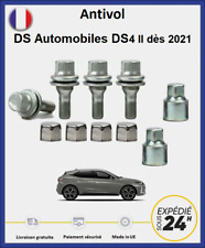 Ecrous antivol de roues DS Automobiles DS4 II dès 2021 (4 écrous + 2 douilles)