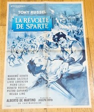 LA RÉVOLTE DE SPARTE Affiche