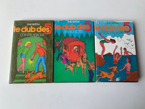 Lot livres club des cinq - 3,