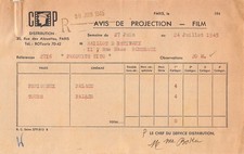 1945 - M. BAILLOT D ESTIVAUX A