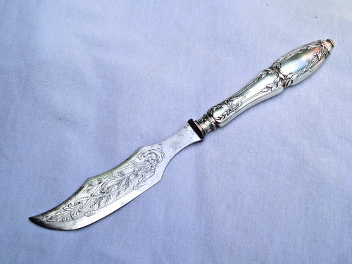 Ancien couteau fromage - couteau, a