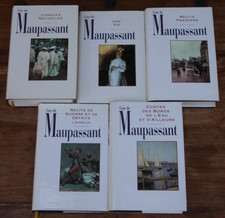 GUY DE MAUPASSANT - LOT DE 5