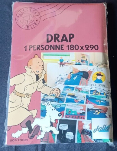 Hergé tintin drap - hergé, -tintin-drap