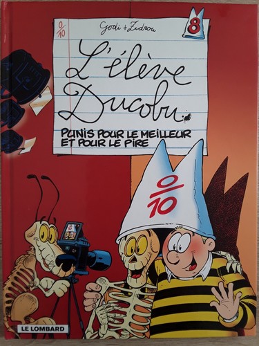 Eleve ducobu punis - bd-eleve, ducobu-8-punis