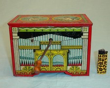 Orgue en tôle litographiée. Made in Germany. Orgel. Organ